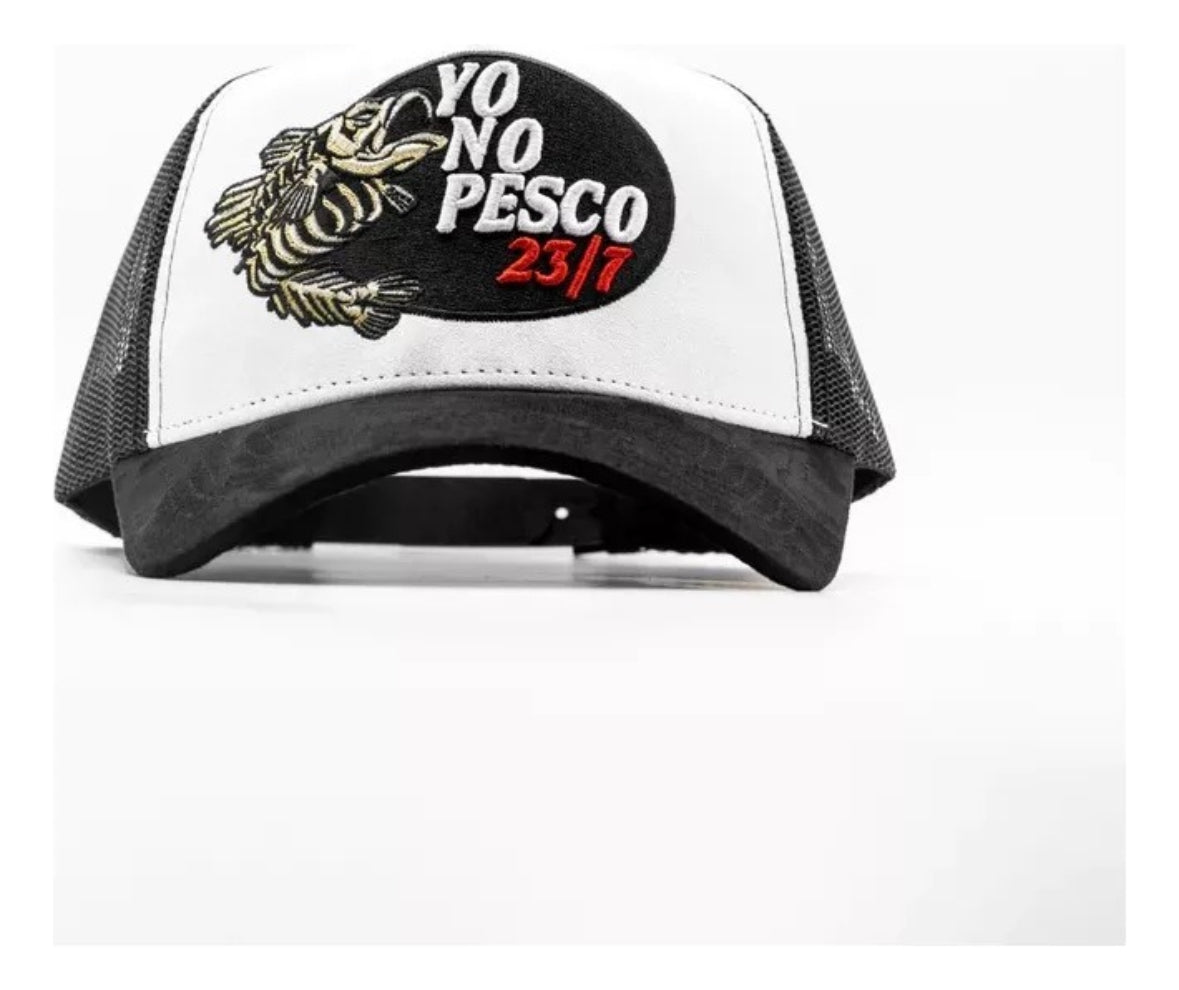 Yo no pesco 23/7 Dandy Hats (B&W)