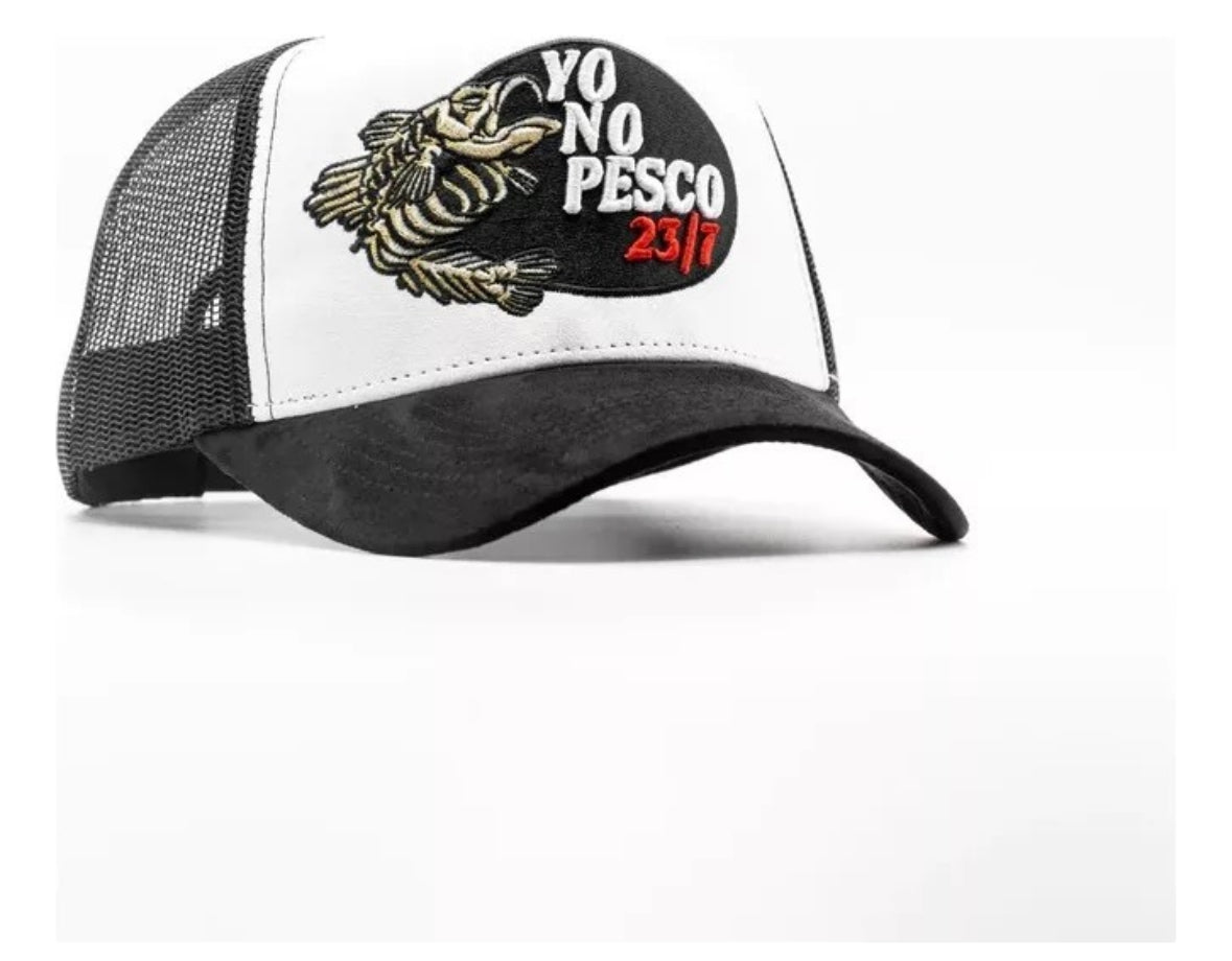 Yo no pesco 23/7 Dandy Hats (B&W)